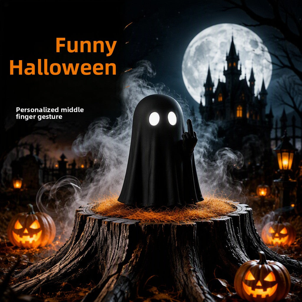 Boo You ghost figurine